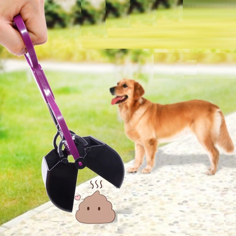 Paletta per mosche domestiche, gatti e cani, paletta per escrementi da esterno con manico lungo, prodotti per la pulizia dei cani di PawParty Store_voghion.com