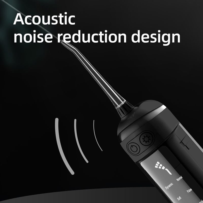 Elektrisk tandspolare, bärbar tandrengöring munvatten Tandtrådsskrubber, hushållstandskrubber_voghion.com