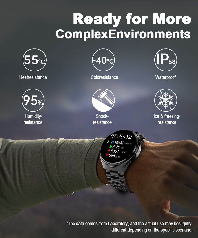 2025 New Smart Bluetooth Call Watch 1.39 Round Screen Heart Rate Blood Pressure Sleep Wireless Charging NFC Payment_voghion.com