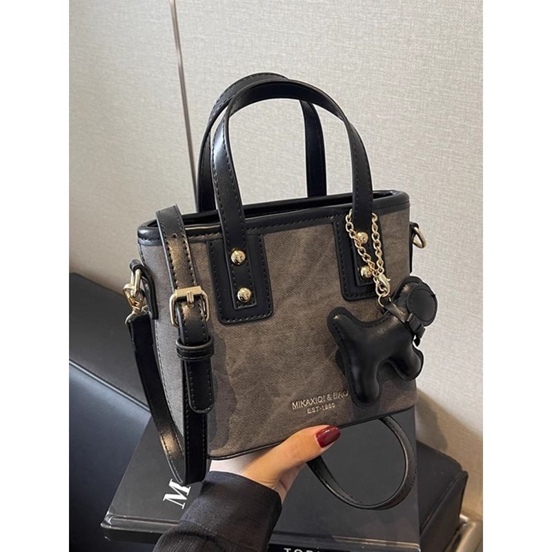 Neue High-End-Umhängetasche im Farbblock-Stil für Damen, Herbst/Winter, trendige Handtasche mit einer Schulter, kleine Tasche_voghion.com
