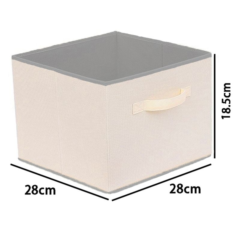 Fabric Storage Box Household Wardrobe Storage Box Clothes Toy Storage Box Household Drawer Wardrobe Storage_voghion.com