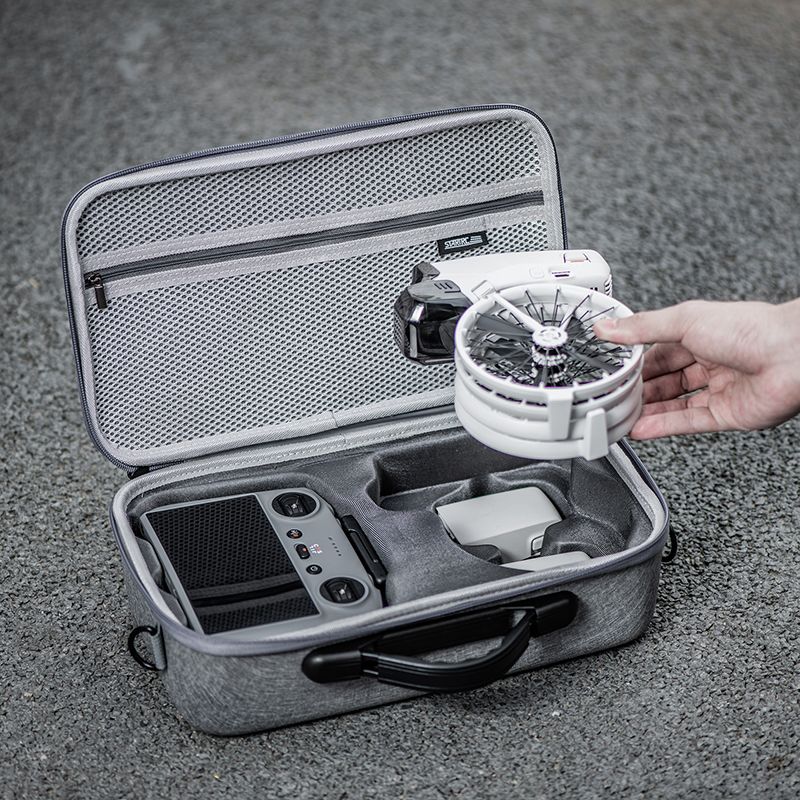 Portable Shoulder Bag DJI Flip Fly More Combo Carrying Case Organizer For RC 2/N3 Remote Controller Storage Box_voghion.com