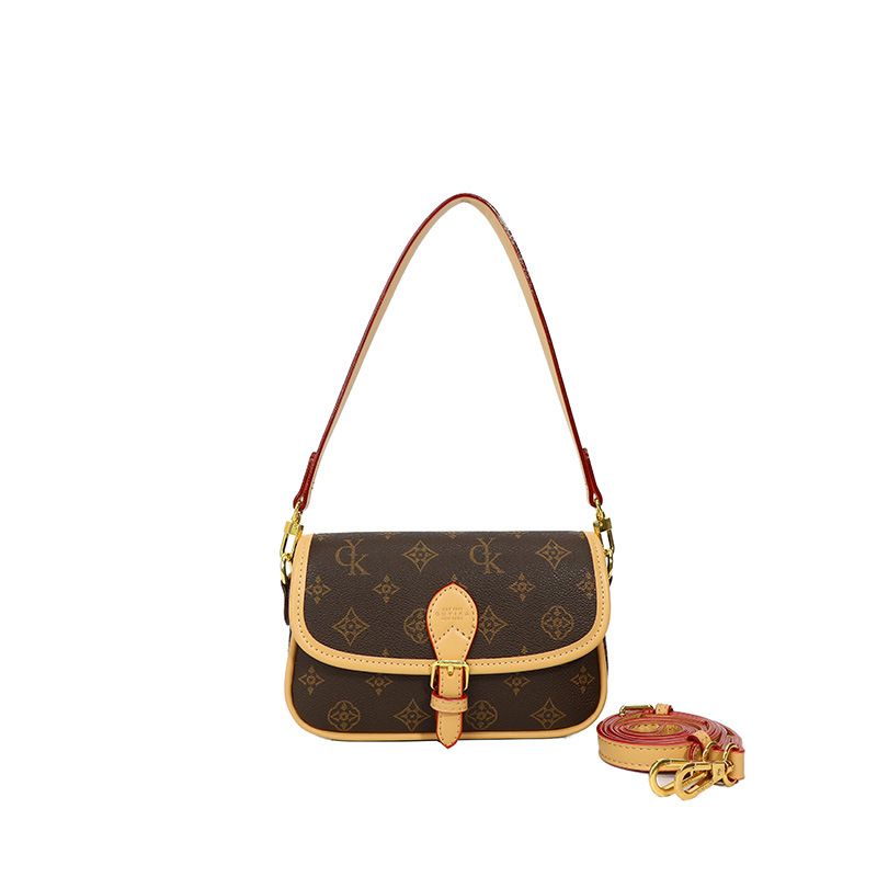 Borsa a tracolla vintage, versatile, casual e alla moda, di alta qualità, da donna, 2025_voghion.com