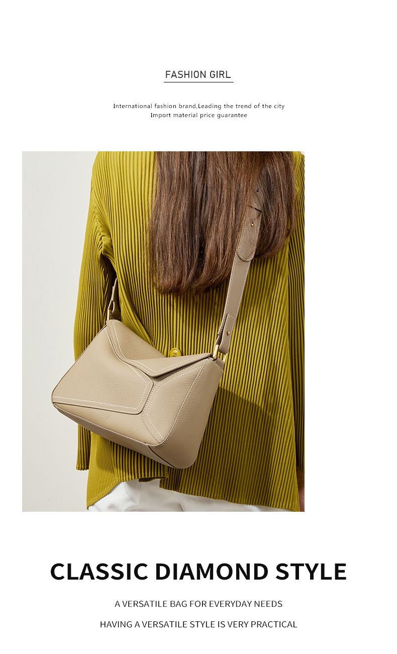 Borse da donna, borsa a tracolla singola, borsa geometrica da donna, borsa a cuscino in vera pelle, borsa a tracolla in pelle di mucca, borsa da pendolare_voghion.com