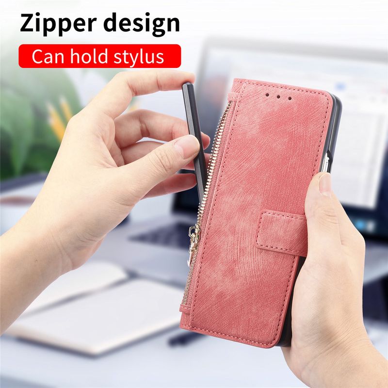 TechGlobe Compatible With Samsung New Creative Magnetic Two-in-One Cover Detachable Phone Case ZFold7 Shell_voghion.com