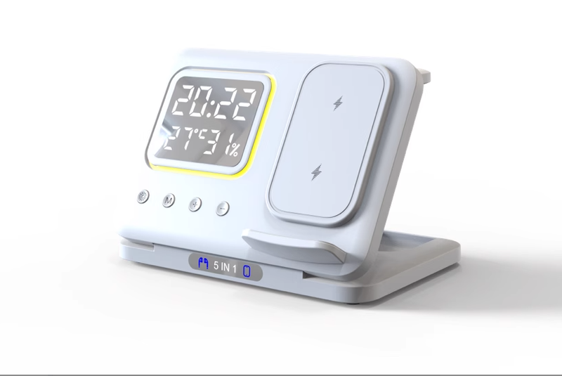 Wireless Charger Three-in-One For Huawei Iphone Iphone16 Samsung Mobile Phone Neutral Iphonewatch10 Watch 4 Headset_voghion.com