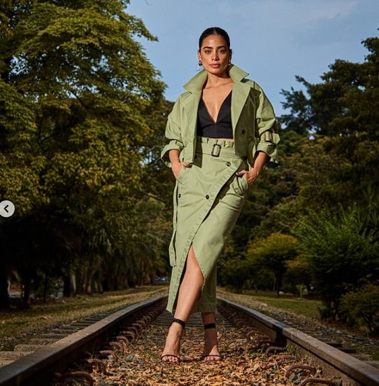 Audday 2025 Autumn New Versatile Casual Workwear Elegant Button Belt Suit Dress_voghion.com