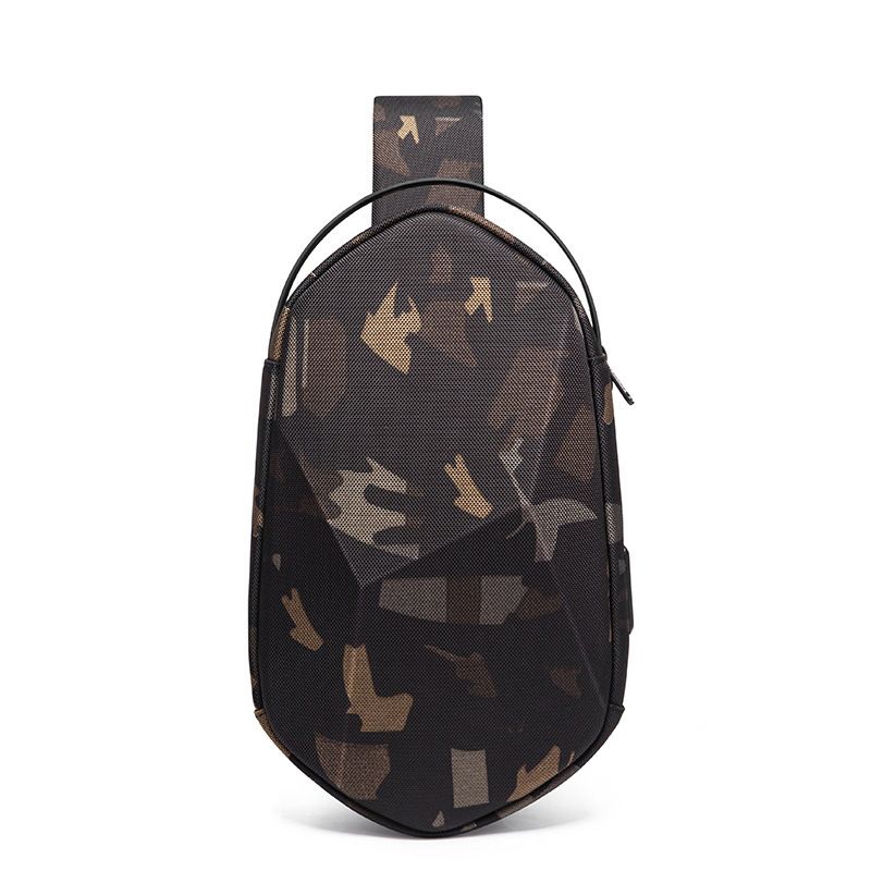 Borsa a tracolla unisex impermeabile antiurto con guscio rigido multi-lato, alla moda e alla moda_voghion.com
