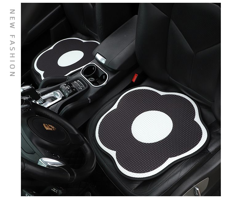 Autostoelkussen licht luxe bloem ademend mesh auto antislip stoel koelmat ins net beroemdheid auto interieur producten vrouwelijk_voghion.com