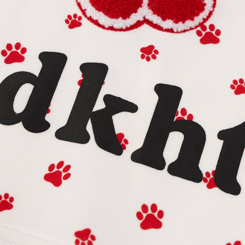 Felpa con cappuccio da uomo con stampa a stampa intera e design a zampa di gatto, marchio trendy, ampia e comoda_voghion.com