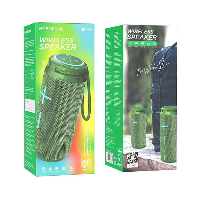 Muziekfestival BR24 Sport Bluetooth Draadloos draagbaar kaartinzetstuk Dubbele luidspreker Nieuw mini-audiosysteem_voghion.com