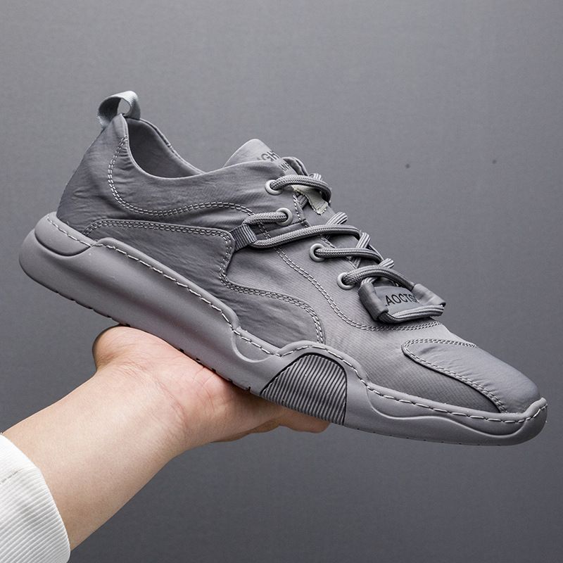 Plus Size Casual Spring New Leichte atmungsaktive Laufschuhe koreanische Mode Sportschuhe für Männer_voghion.com