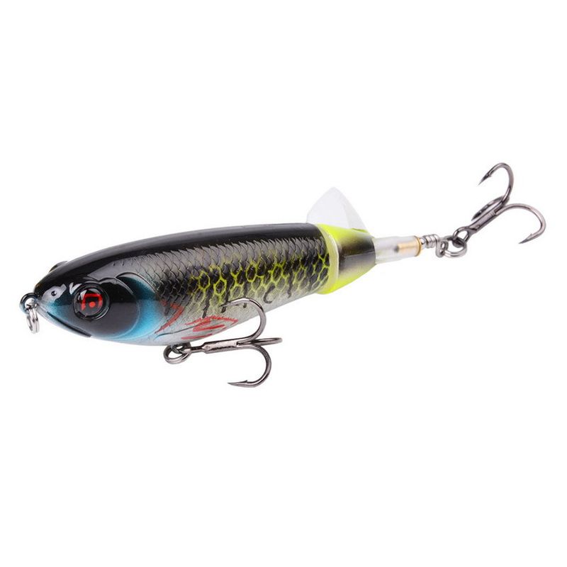 13G 17g Propeller Tractor Hard Bait Floating Pencil Lure Fishing Tackle_voghion.com