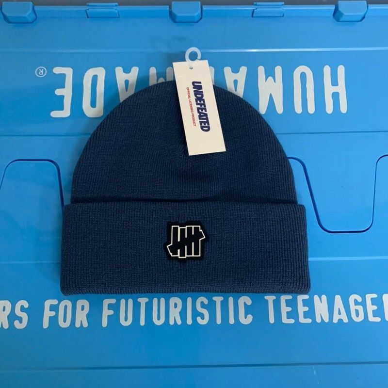 UNDEFEATED Five Bar Kalter Herbst Winter Woolen Herren und Damen Freizeit Warme Strickmütze Paar Trend_voghion.com