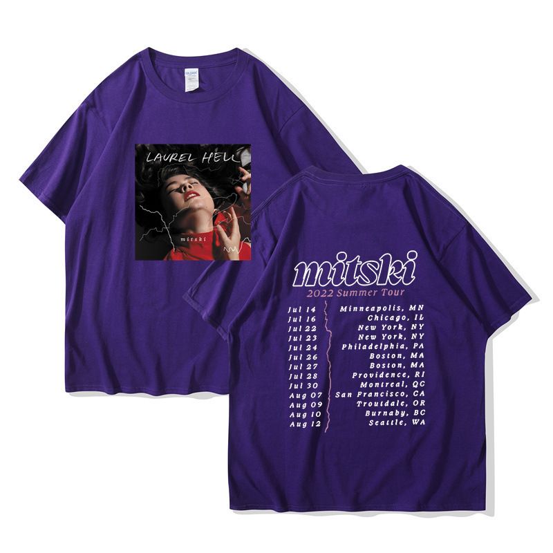 Men's Tees Mitski Laurel Hell Bury Me At Makeout Creek Graph_voghion.com