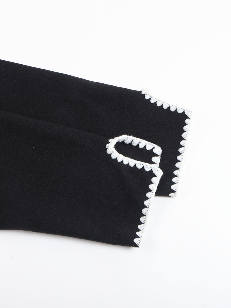 Damkläder Höst och vinter Dam dubbelsidig ylle långärmad flätad lapel lång kappa lös vindjacka_voghion.com