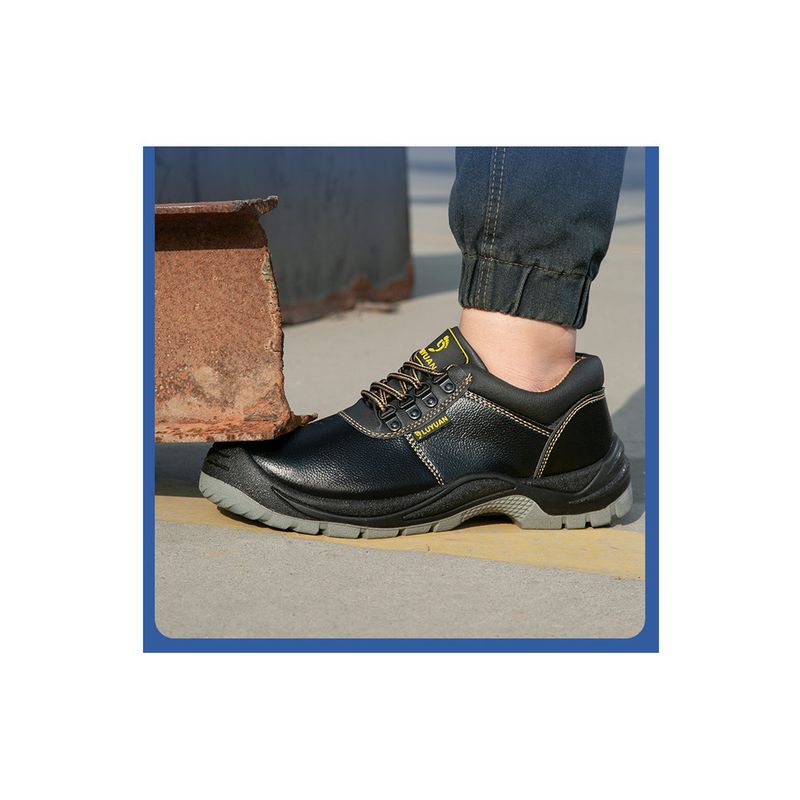 Stivali antinfortunistici, resistenti, di protezione di sicurezza, da lavoro, da uomo, con punta in acciaio indistruttibile, anti-smash, anti-perforazione, scarpe di sicurezza_voghion.com