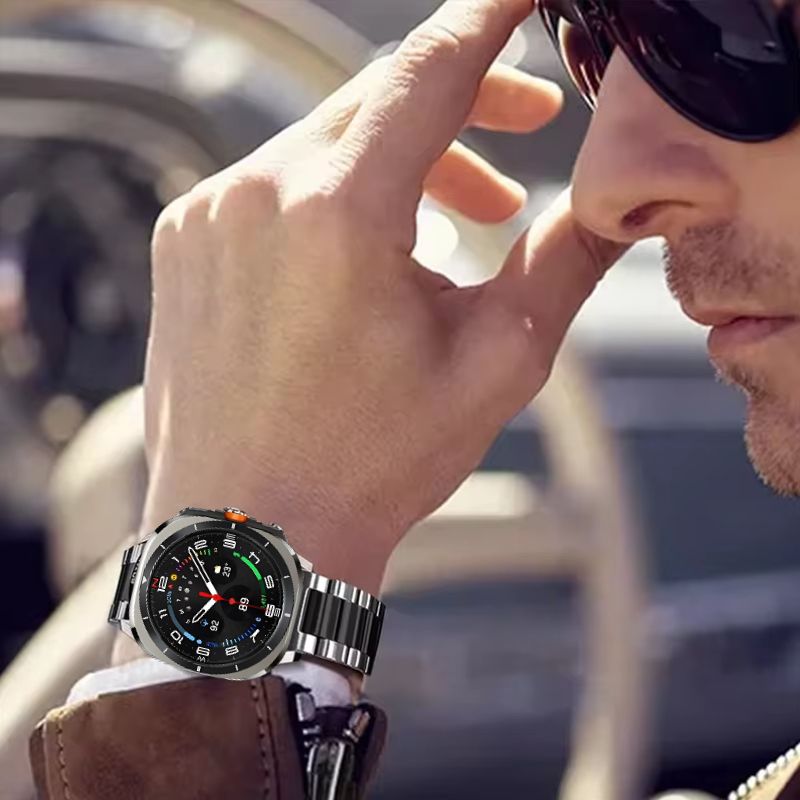 Metal Stainless Steel Strap Samsung 2025 Wristband Accessories For Galaxy Watch Ultra 47Mm Bracelet_voghion.com