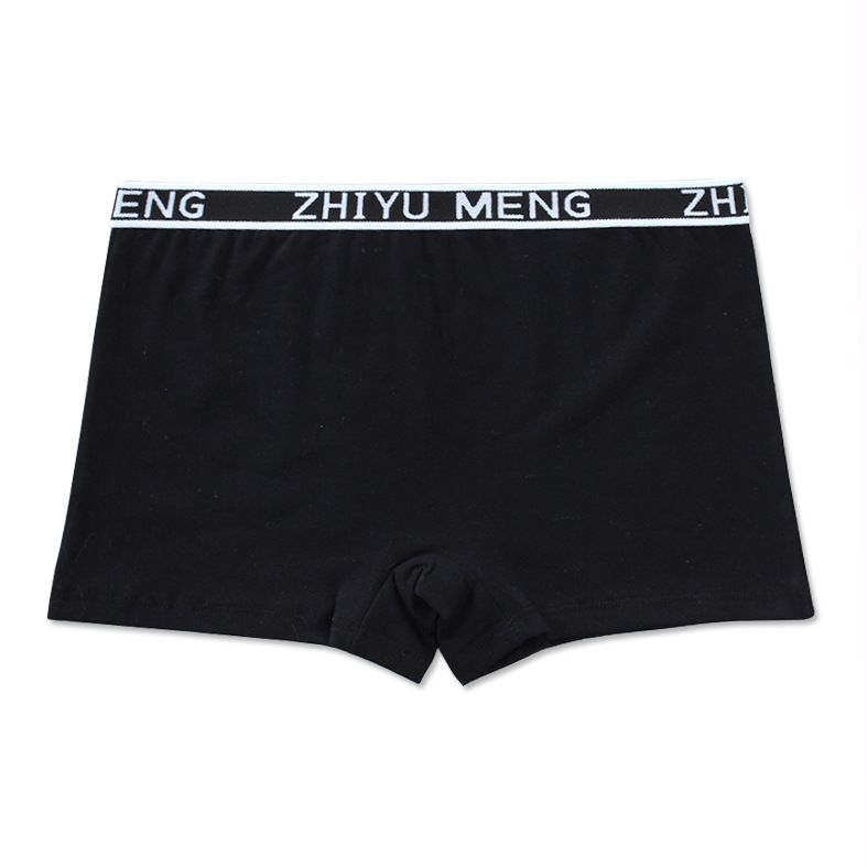 Boxershorts für Mädchen mit mittlerer Taille, einfarbig, für Schüler der Mittelstufe, Boxershorts für Schüler_voghion.com