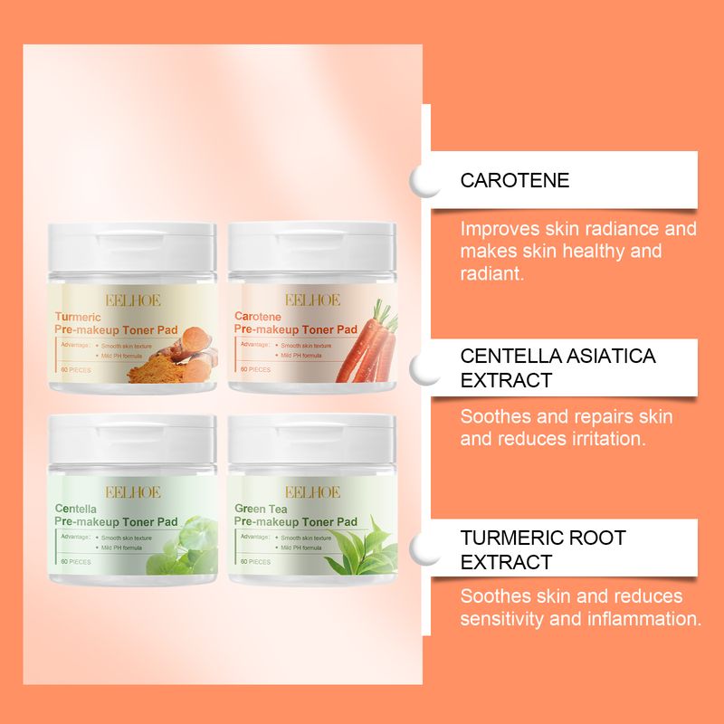 EELHOE Pre-Makeup Moisturizing Pad, Moisturizing Facial Treatment To Enhance The Base Makeup Effect Gentle And Refreshing_voghion.com