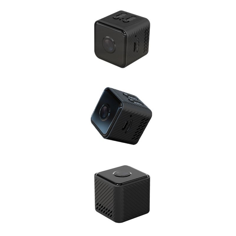 X2 petite caméra carrée haute définition 1080p vision nocturne infrarouge caméra de sécurité à domicile wifi caméra sport dv_voghion.com