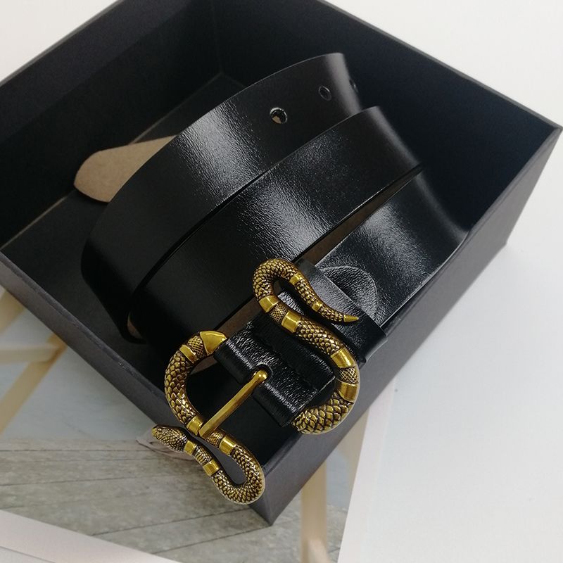 ŽHAVÉ pravé kožené unisex opasky pro ženy, vysoce kvalitní značkové dlouhé pánské džíny, opasky, dámské, s velkým pasem, černé_voghion.com