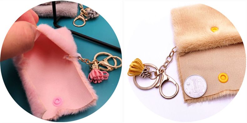 Tas Charm Mini Munt Portemonnee Sleutelhanger Snoep Kleur Schattige Munt Sleutelhanger Tas Hanger Data Kabel Opbergzak Sleutelhanger_voghion.com