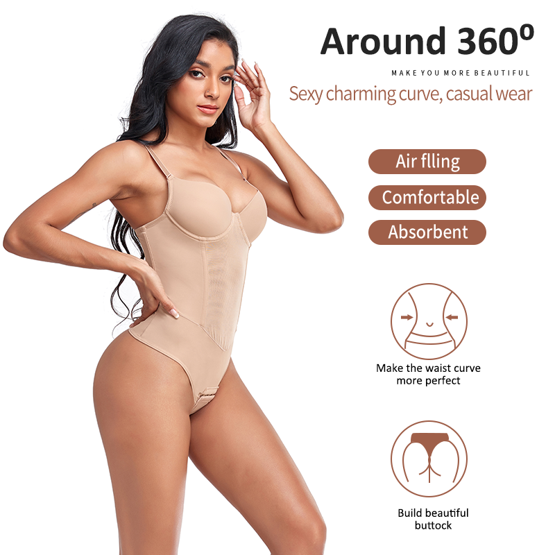 Lifter Strings Butt Shaper För Kvinnor Sexig Seamless Push Up Vadderade Bodys Underkläder COMFREE Midja Slimming Co_voghion.com