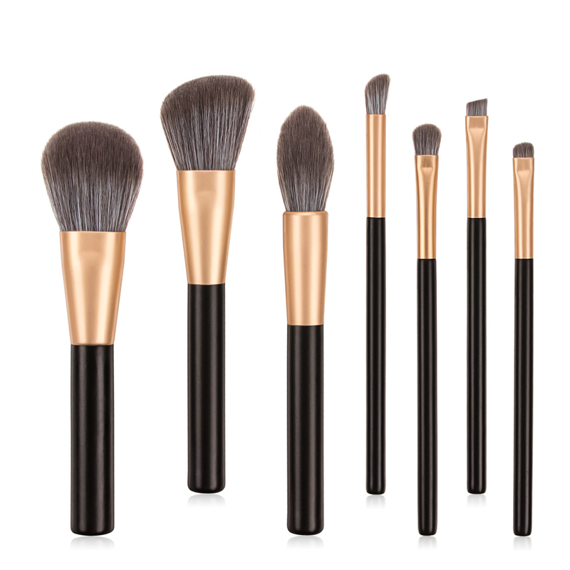 7 pcs makeup brushes set makeup tools beauty brush set factory portable eye shadow brush GUJHUI_voghion.com