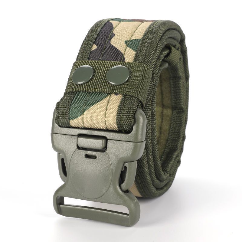Professionele outdoor tactische canvas heren Special Forces camouflage duurzame multifunctionele nylon riem_voghion.com