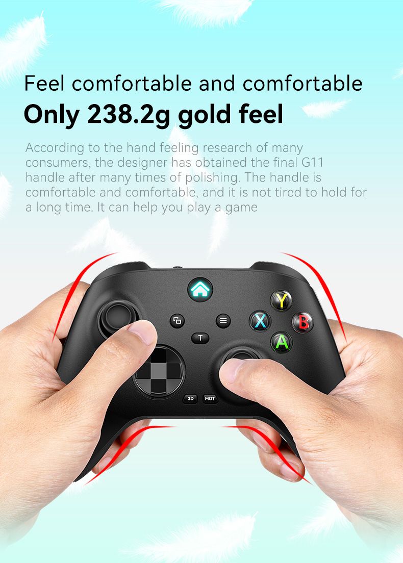 G11 Interruttore meccanico Bluetooth 5.0 Android Telefono iOS Gioco mobile PS4 Controller wireless PC_voghion.com