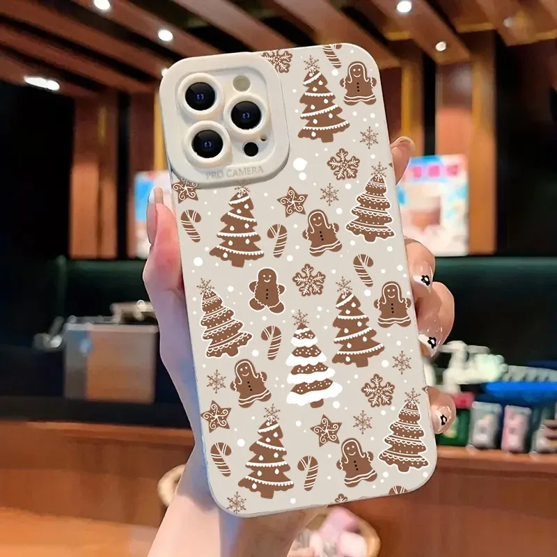 Voor Xiaomi 14T Pro Case Poco F6 Grappige Kerst Telefoonhoesje Voor Mi 13T 12T 14 13 12 11 Lite 5G NE Poco F5 X3 X5 X6 M6 Pro Cover_voghion.com