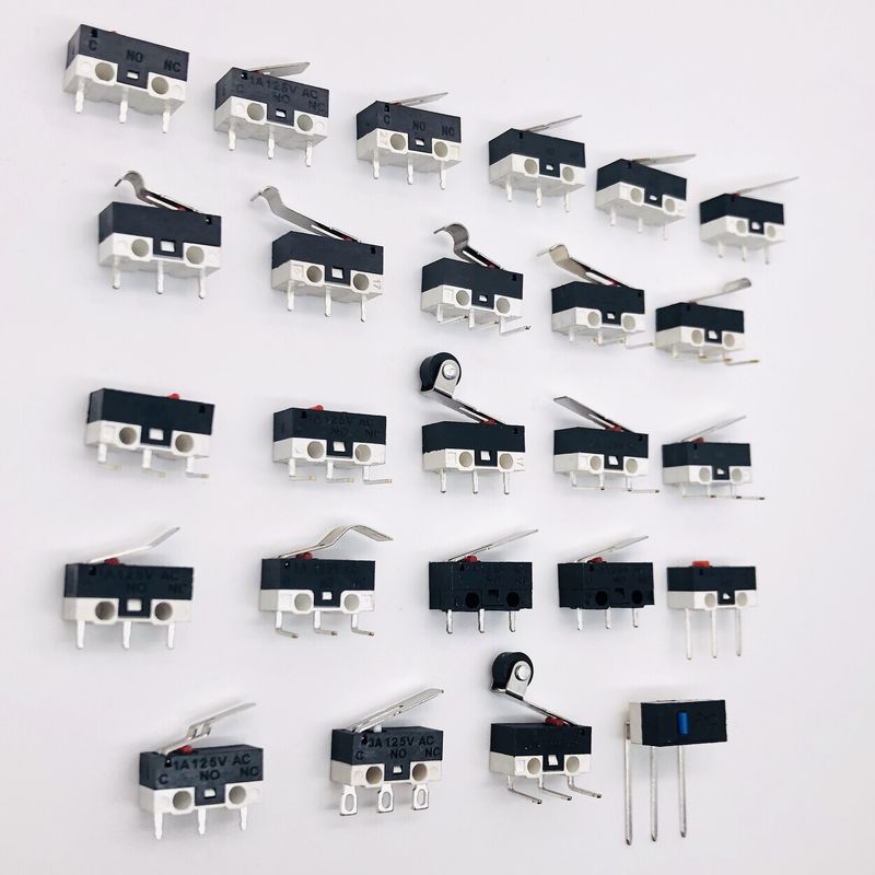 Digitex Digitex Mouse 2A 125V Three-Pin KW10 Small Micro Straight Pin Bent Pin/With Handle Roller Travel Point Switch_voghion.com