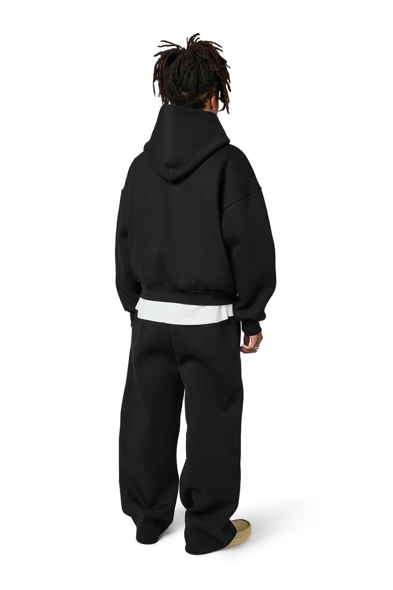 Men's Streetwear Embroidered Hoodie & Jogger Set, Casual Lettering Print Lounge Set, Trendy Two-Piece Outfit_voghion.com