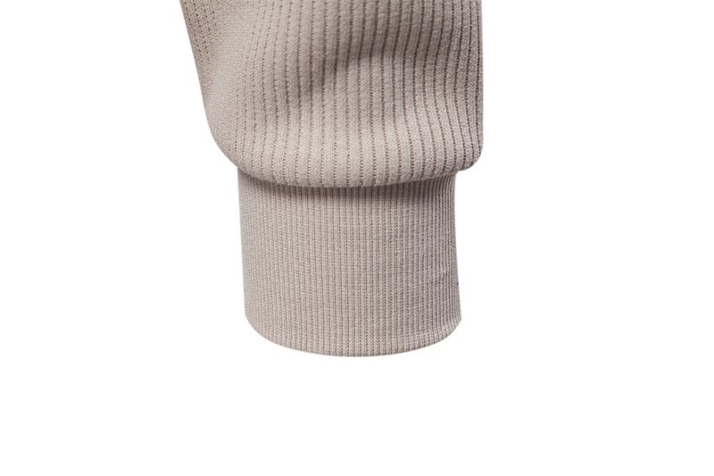 Felpa con cappuccio in pile con mezza zip da uomo - Elegante colletto alto, calda e comoda, casual da casa (blu navy, nero, verde militare, grigio chiaro, beige)_voghion.com