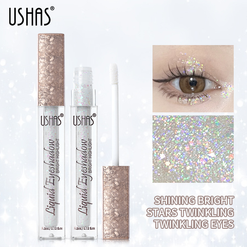 USHAS Liquid Pearl eye shadow Diamond Shining Eye Makeup Link_voghion.com