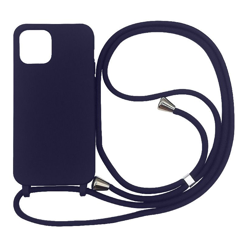 Custodia a tracolla integrata compatibile con iPhone 15 Pro Max 14 con cordino, copertura totale anti-caduta, 13 pollici_voghion.com