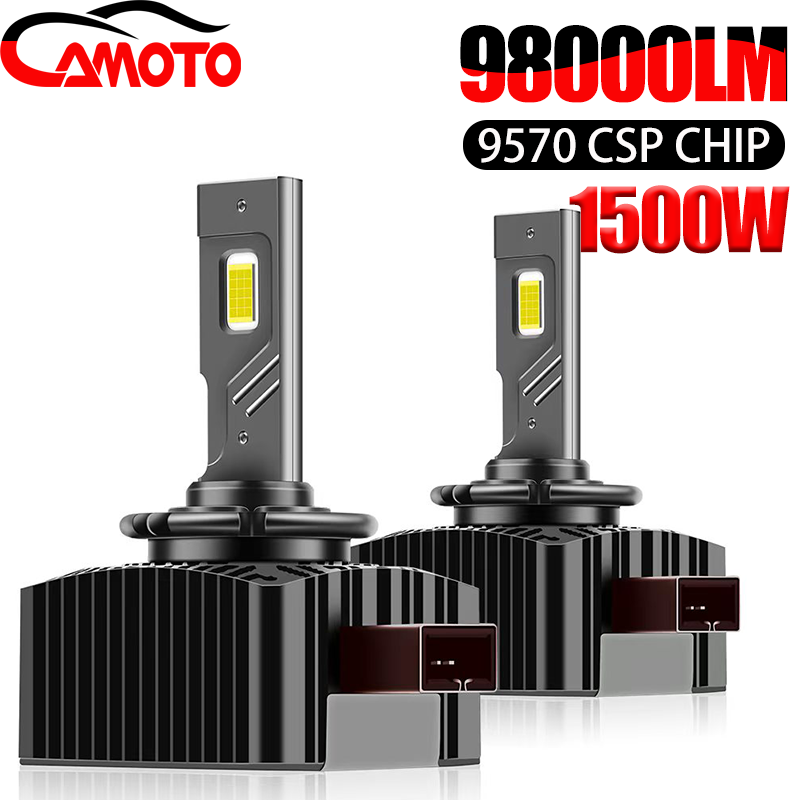 D1S Headl Bulb D Series D3S LED Canbus 1:1 HID Xenon D2S D4S D1R D2R D3R D4R Car Lamp Plug&Play Turbo For BWM Audi_voghion.com