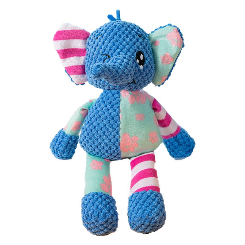 Peluche a forma di animale, squittii per cani e gatti, pulizia dei denti, masticabili, resistenti ai morsi, puzzle interattivo, Pet di PawParty Store_voghion.com
