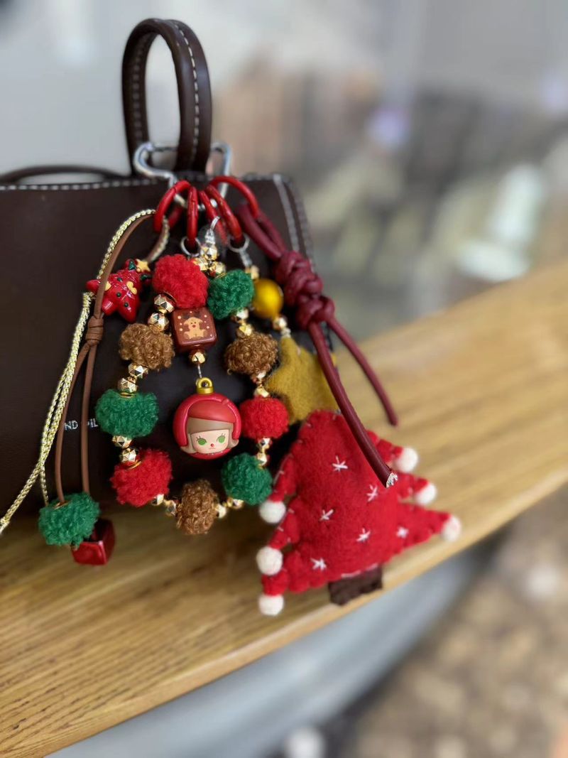 Bag Charms Plush Bag Pendant Cute Doll Pendant High Value Keychain Accessories_voghion.com