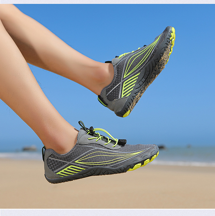 wading shoes, men's beach shoes, women's snorkeling shoes, outdoor amphibious swimming shoes, quick-drying mountaineering five-finger shoes_voghion.com