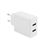 Φορτιστής USB τύπου Α WEFIX λευκό_voghion.com