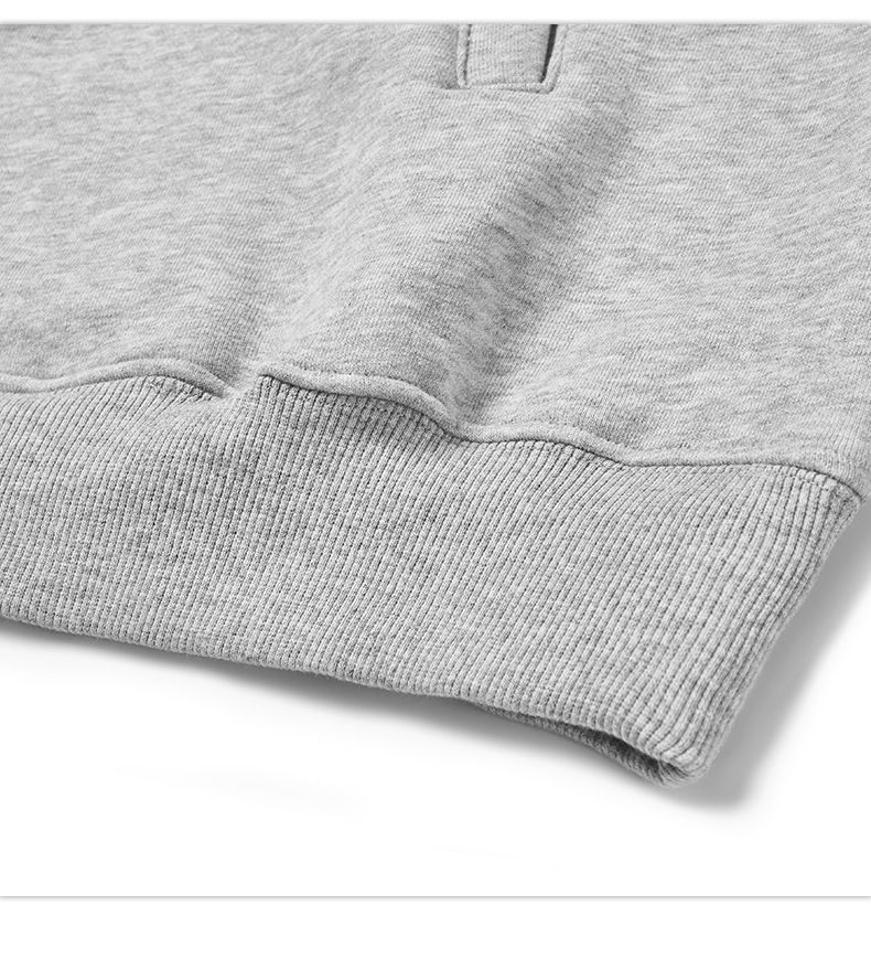 Men's clothing printed turtleneck crewneck hoodie 2023 autumn and winter tide brand loose pullover top_voghion.com
