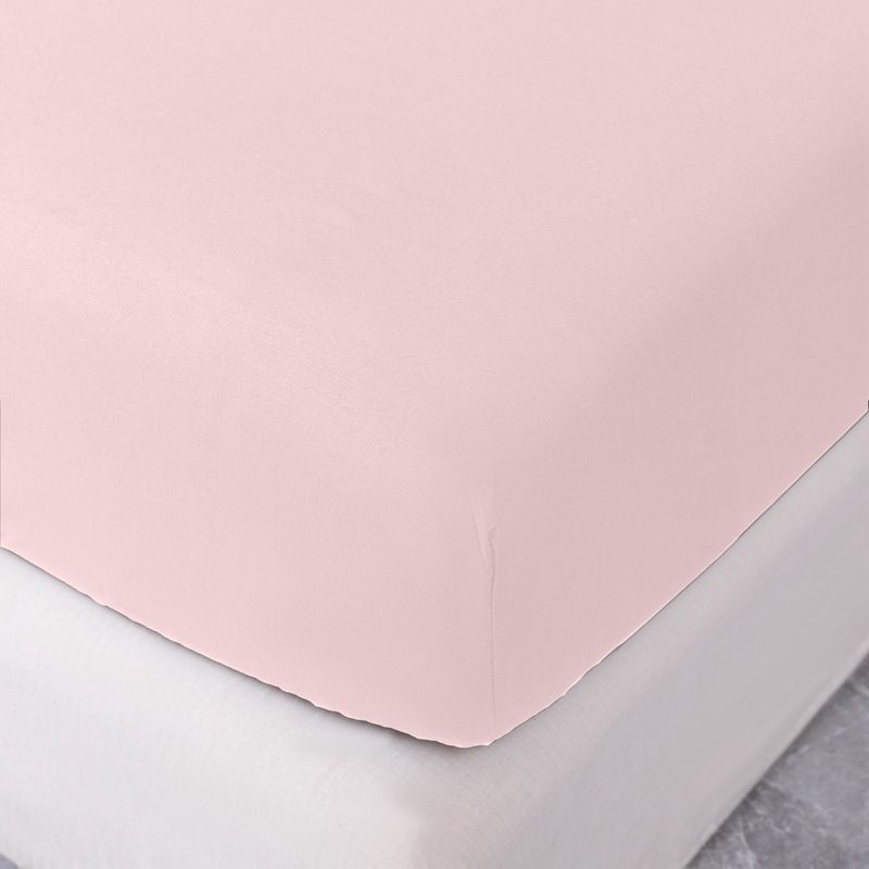 Solid Color Fitted Mattress Protector - Waterproof & Dustproof (Elastic Deep Pocket Hypoallergenic Breathable Fabric Universal Size)_voghion.com