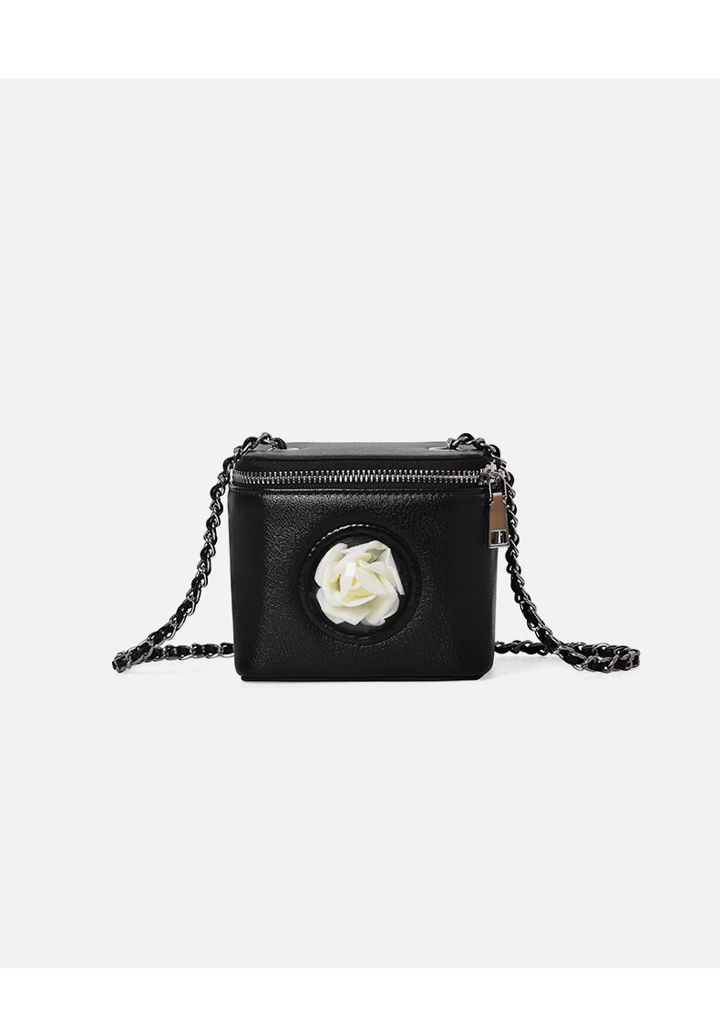 Stilvolle Umhängetasche mit Kette für Damen – Elegante Crossbody-Tasche für den täglichen Gebrauch, PU-Leder, kompakte Größe (11,5 cm x 9 cm x 11 cm), mehrere Farben_voghion.com