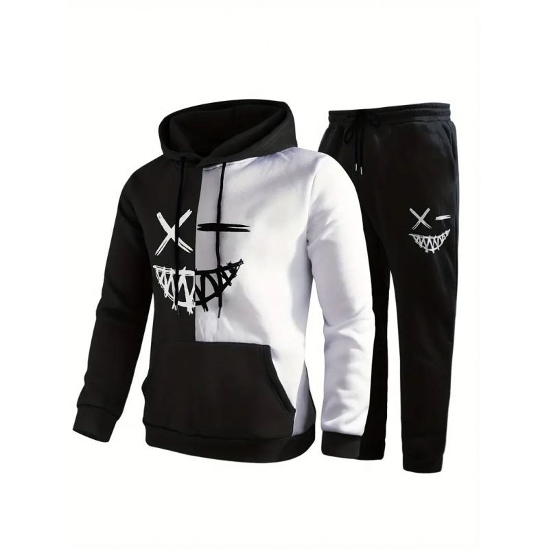 Nuovo set di felpe da uomo con cappuccio e stampa digitale 3D alla moda_voghion.com