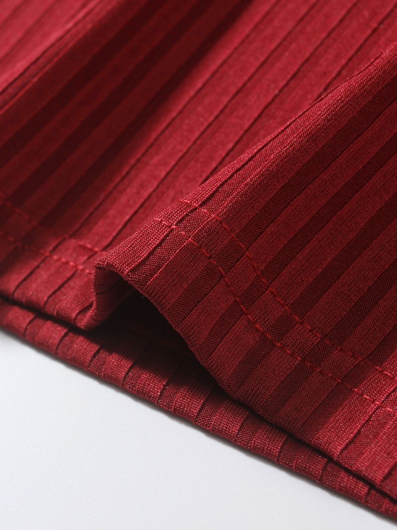 Herrenbekleidung Sommer Gestrickte Vertikale Streifen Fitness Sport Schlanke Weste_voghion.com