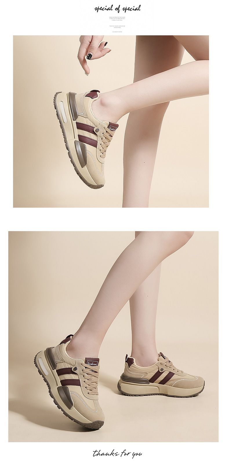 Damenschuhe Frühlings- und Sommermode Allgleiches große Kopf Wanderschuhe atmungsaktiv hässliche süße lässige Sportschuhe_voghion.com