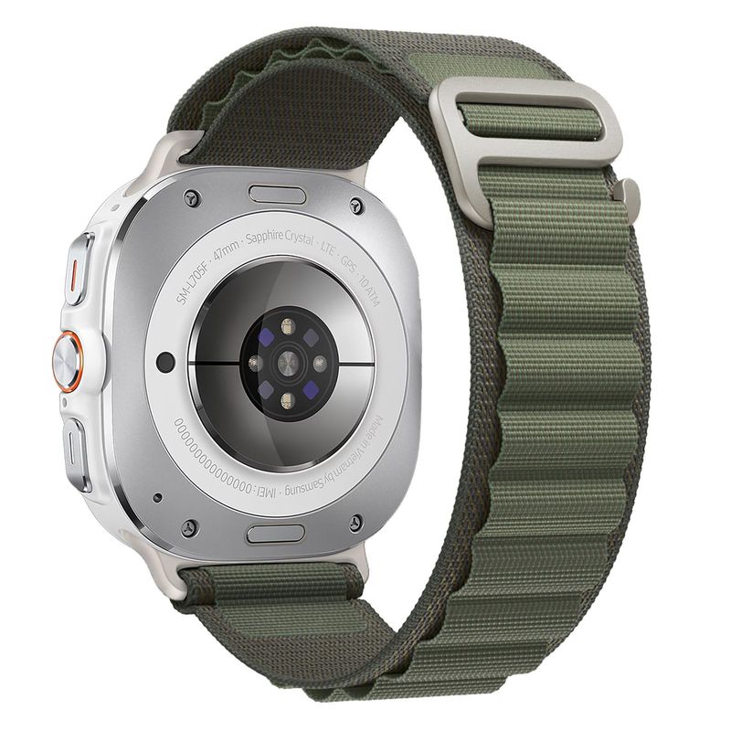 Alpine Loop für Samsung Galaxy Watch Ultra Band 47 mm Armband Zubehör Sport Nylon Armband Correa Galaxy Watch 7 Ultra 47 mm_voghion.com