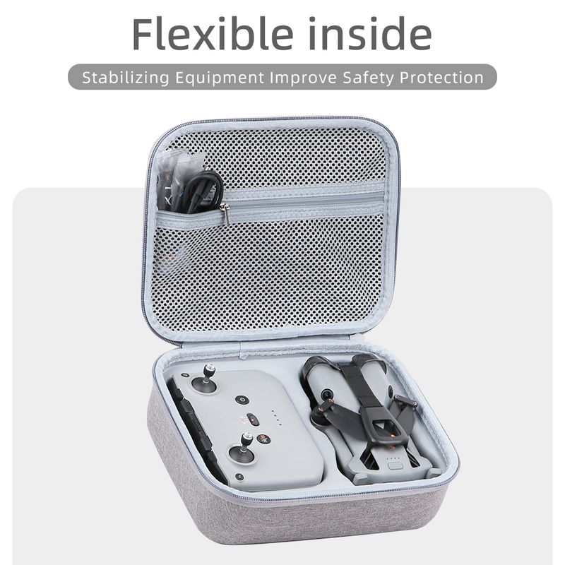 Tragbare Tragetasche Mini 5 Pro Schutzhülle Harte EVA-Box Handtasche für DJI RC N3 Fernbedienung Batterie Drone Zubehör_voghion.com